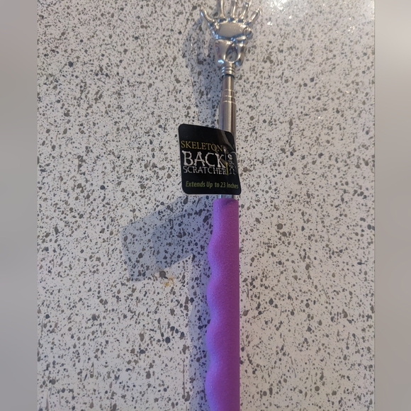 NWT Halloween Skeleton Hand Back Scratcher - Picture 3 of 5